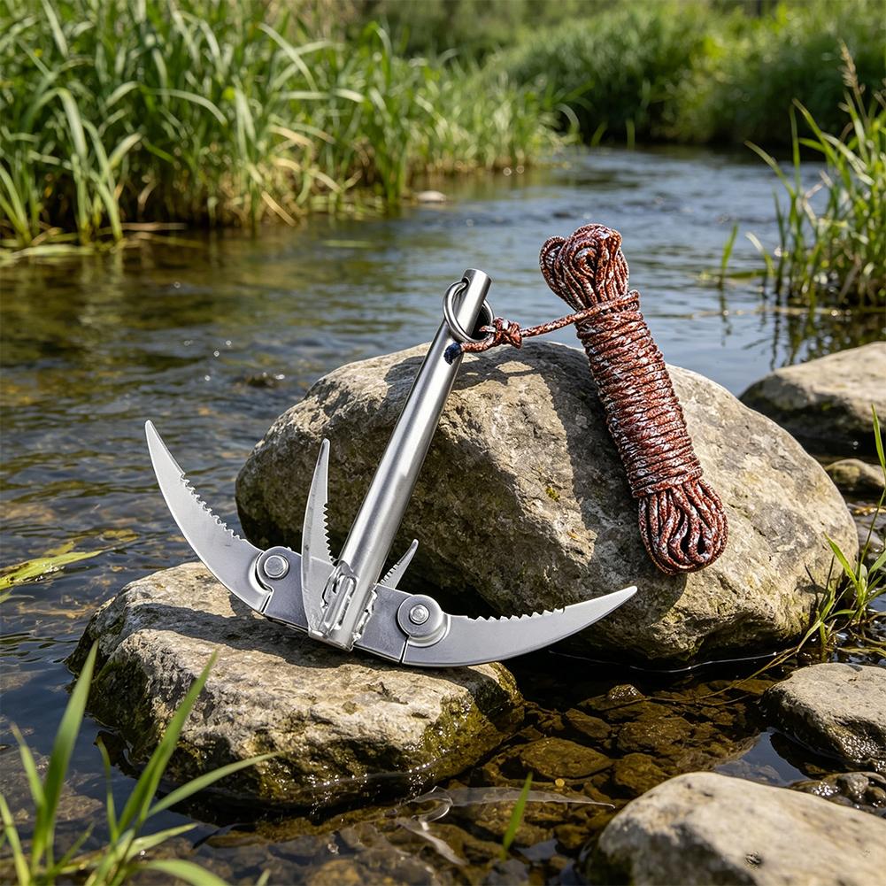 Outdoors Grappling Hook Surviv - огляд і ціна Fishing Boat Anchor