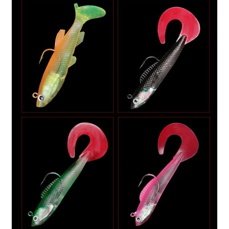 10 Pcs Lure Baits with T-tail  - огляд і ціна Fishing Boat Anchor