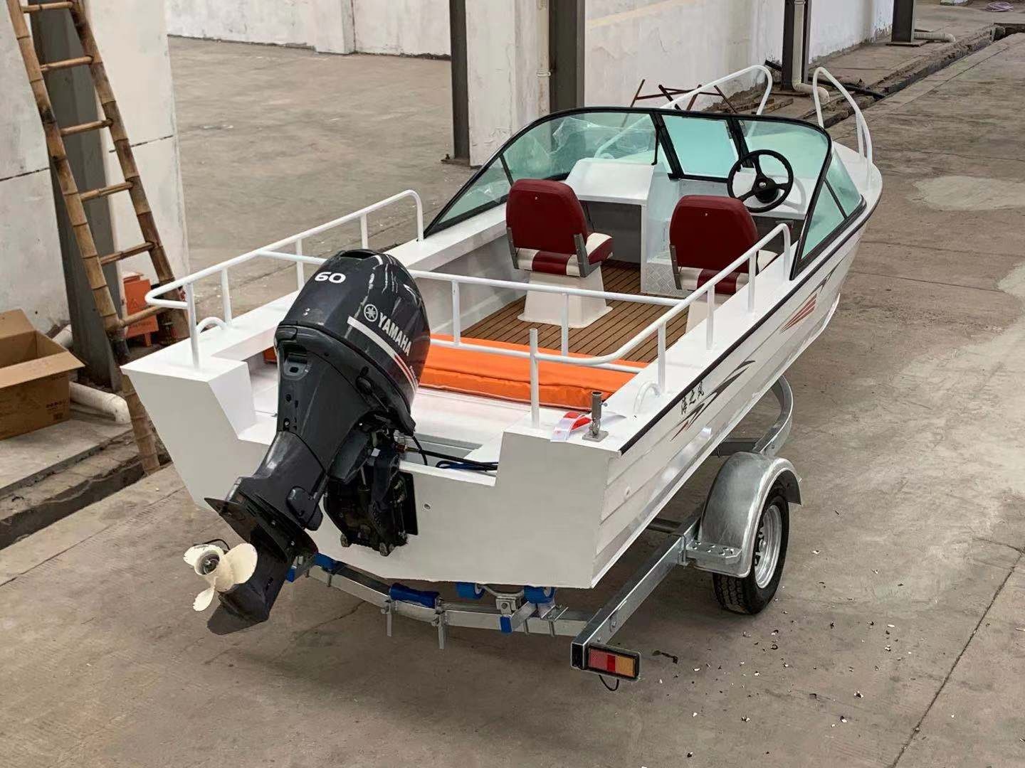 5.28m Long 8 Seats Fishing Boa - огляд і ціна Fishing Boat Fiberglass