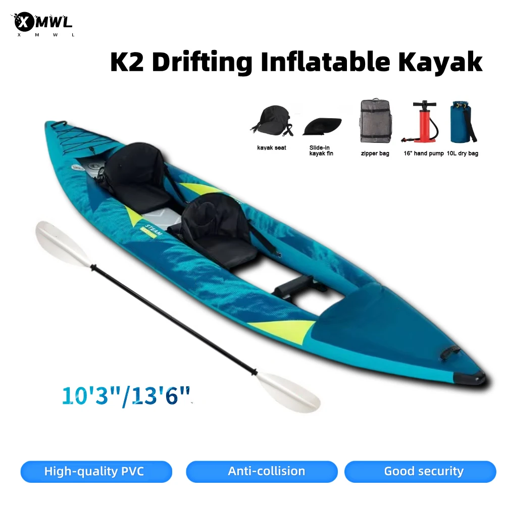 Canoe Kayak Inflatable Boat 1- - огляд і ціна Fishing Boat Seat