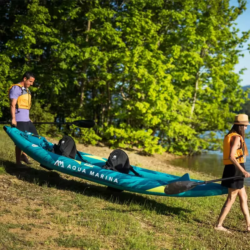 Canoe Kayak Inflatable Boat 1- - огляд і ціна Fishing Boat Seat