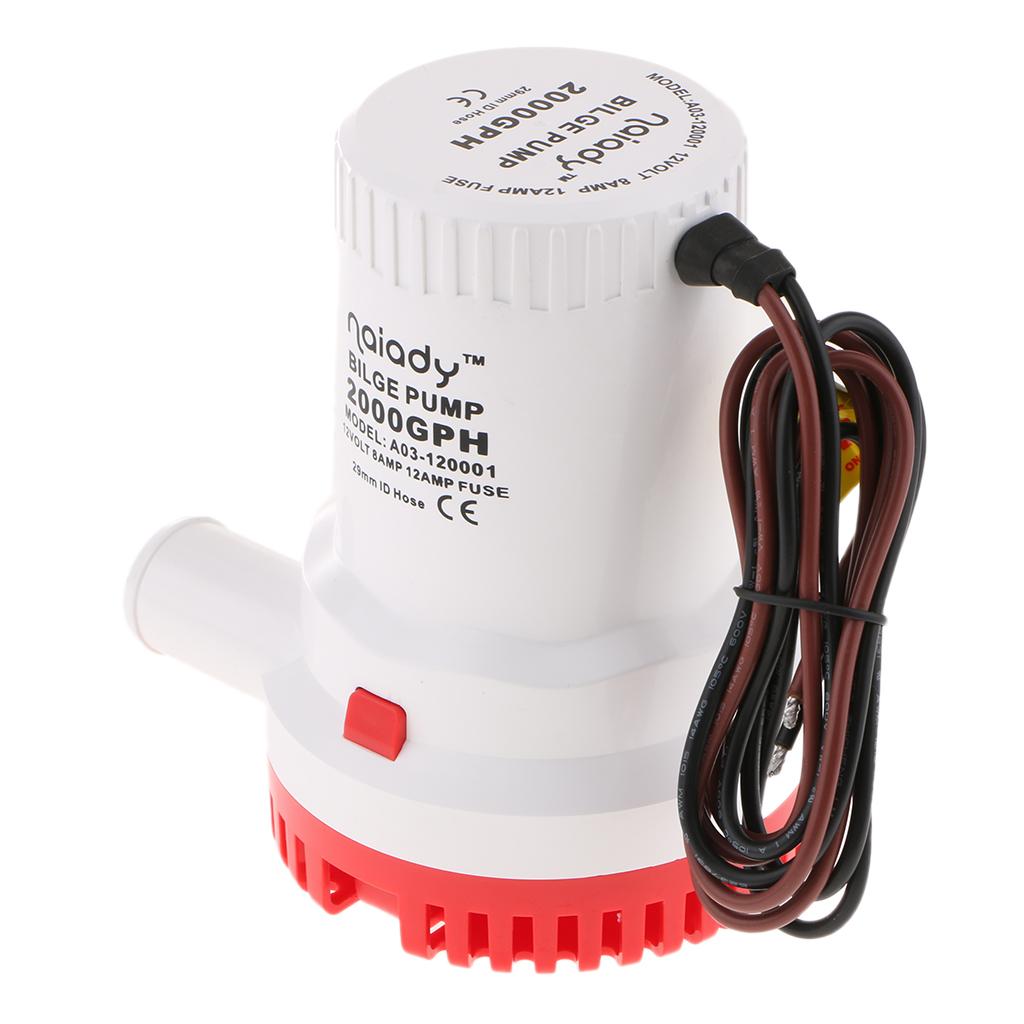 Electric Bilge Pump 2000GPH Su - огляд і ціна Fishing Boat Bilge Pump
