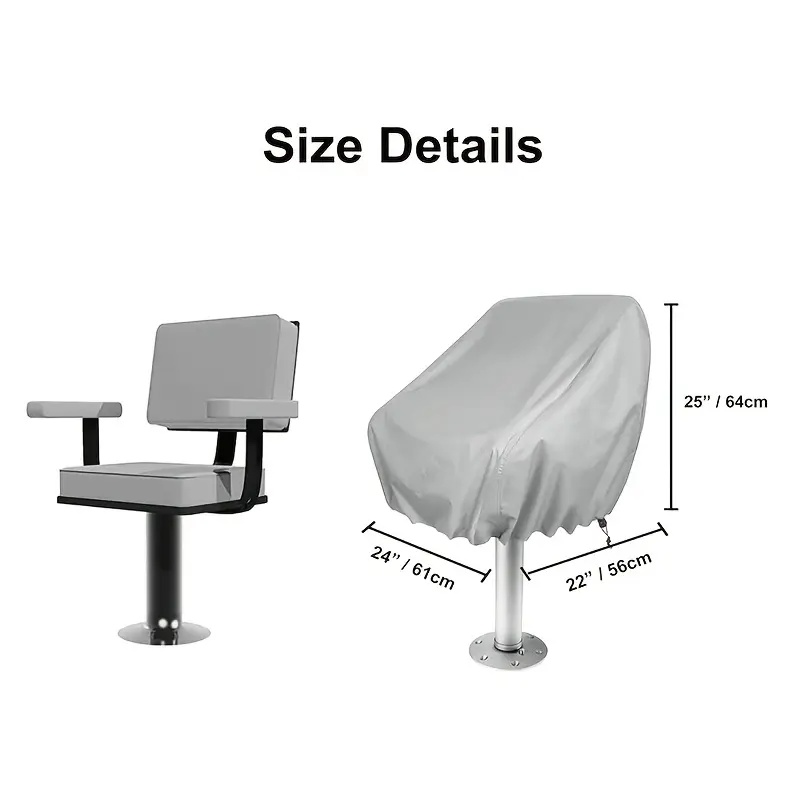 1Pcs Waterproof Boat Seat Cove - огляд і ціна Fishing Boat Seat