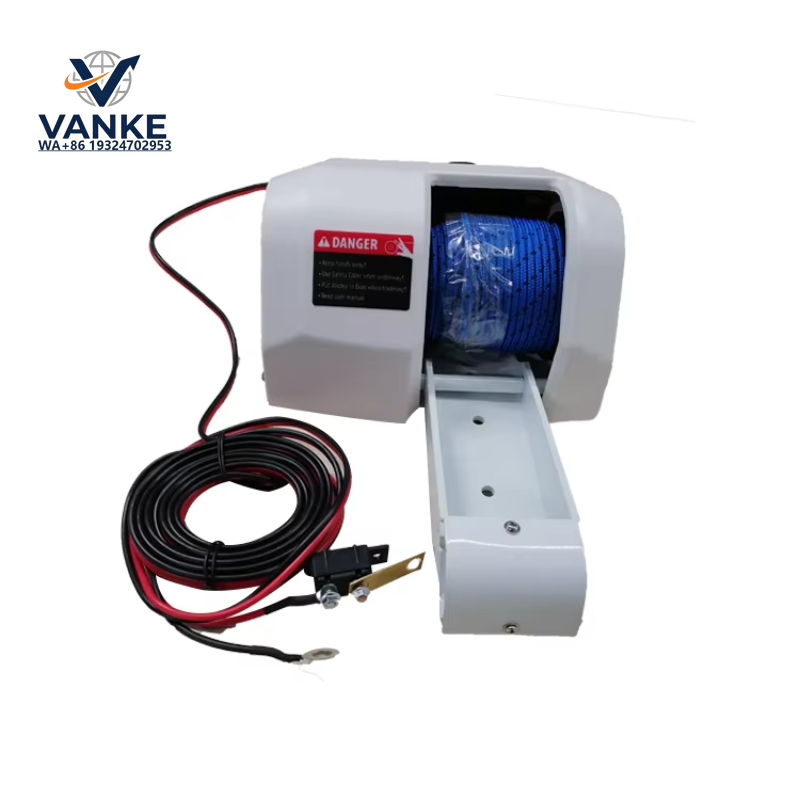 12V Electric Boat Anchor Winch - огляд і ціна Fishing Boat Anchor Winch