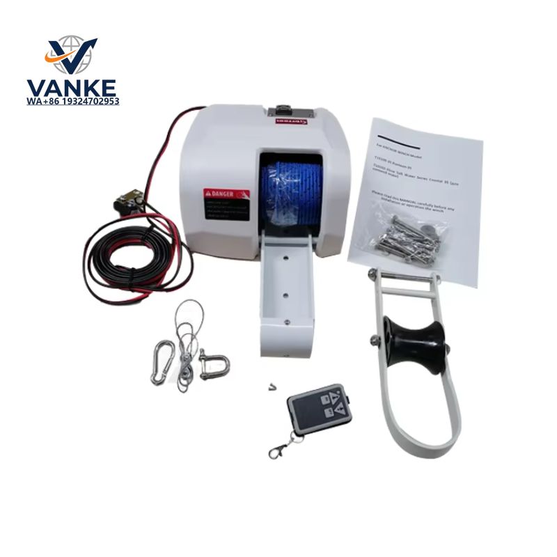 12V Electric Boat Anchor Winch - огляд і ціна Fishing Boat Anchor Winch