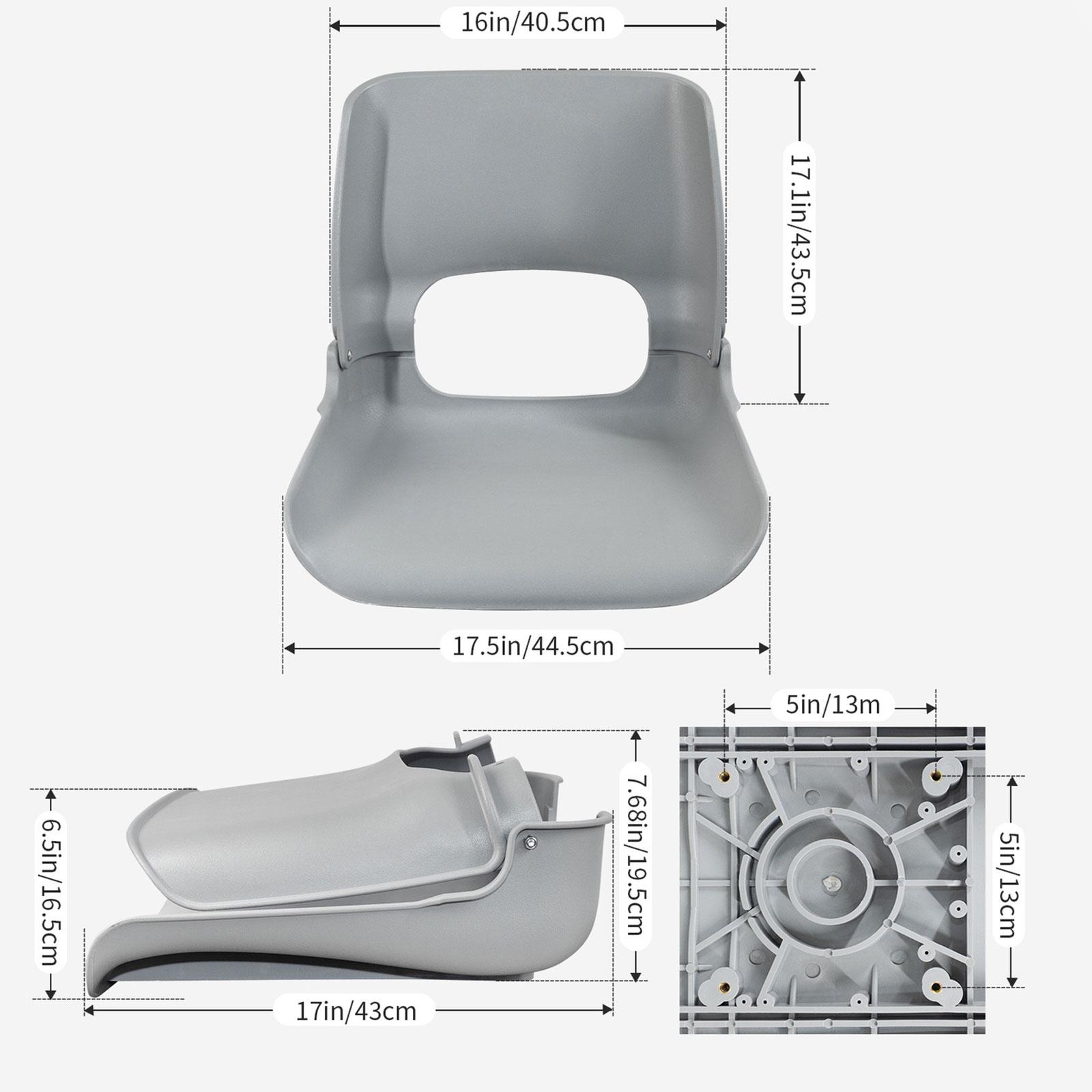 Boat Seat Foldable High Back C - огляд і ціна Fishing Boat Seat
