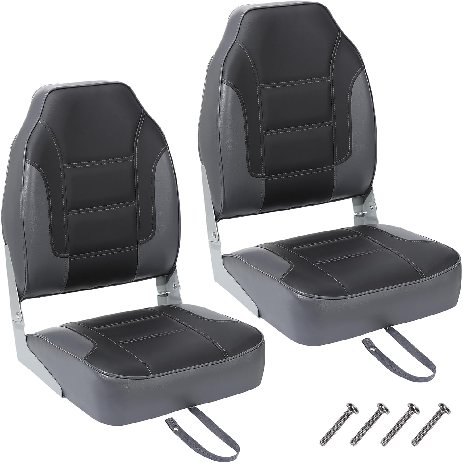 2 Pack Folding Boat Seats, Hig - огляд і ціна Fishing Boat Seat